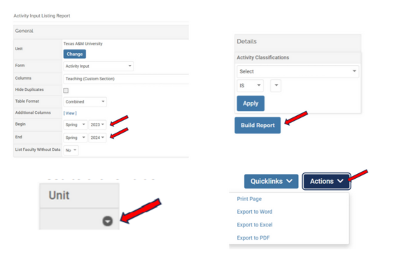 F180 Quicklinks Overview Step Three.